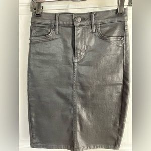 BCBG generation Faux-Leather pencil skirt